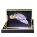 Lot de 2 Plateaux de Service En Bois M2