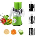 Râpe Manuelle Rotative 3en1 – TableTop Drum Grater 