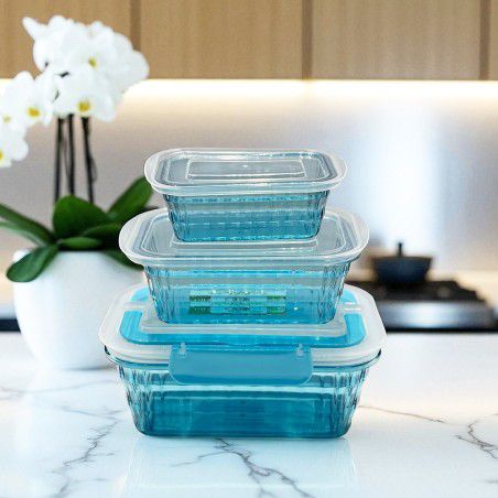 Lot de 3 Boîtes Alimentaires YL351